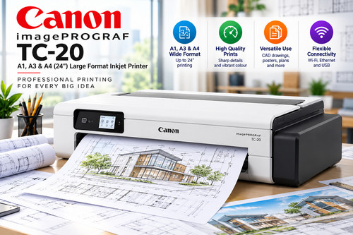 New canon imageprograf 20 - new, tc-20