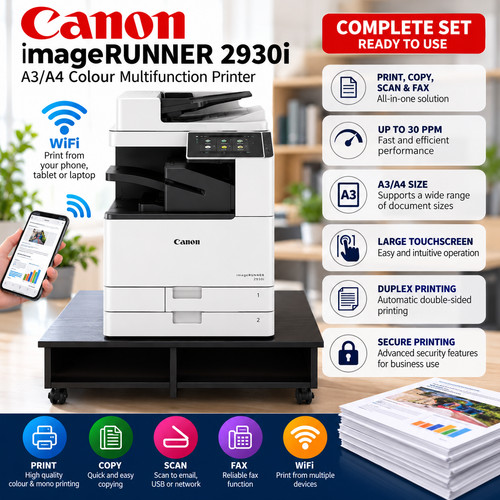 New canon ir2930i copier - canon, a3