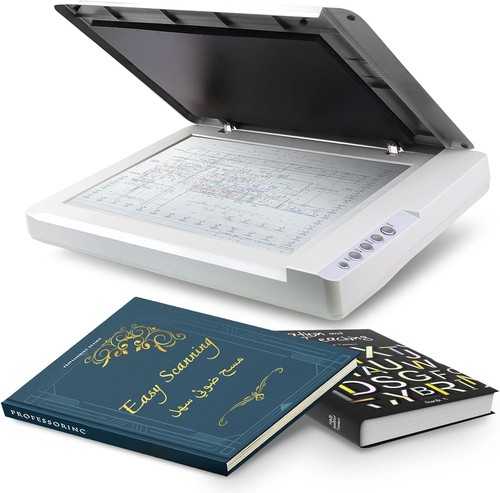 Plustek os1180 flatbed scanner - plustek,